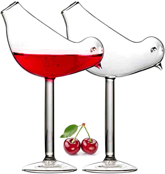 Swan Shaped Cocktail Glass 300ml (Transparent) – Bar Box